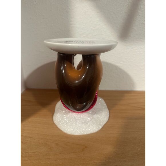 Bath & Body Works Christmas Tree Dachshund Candle Holder NWT - Picture 4 of 5